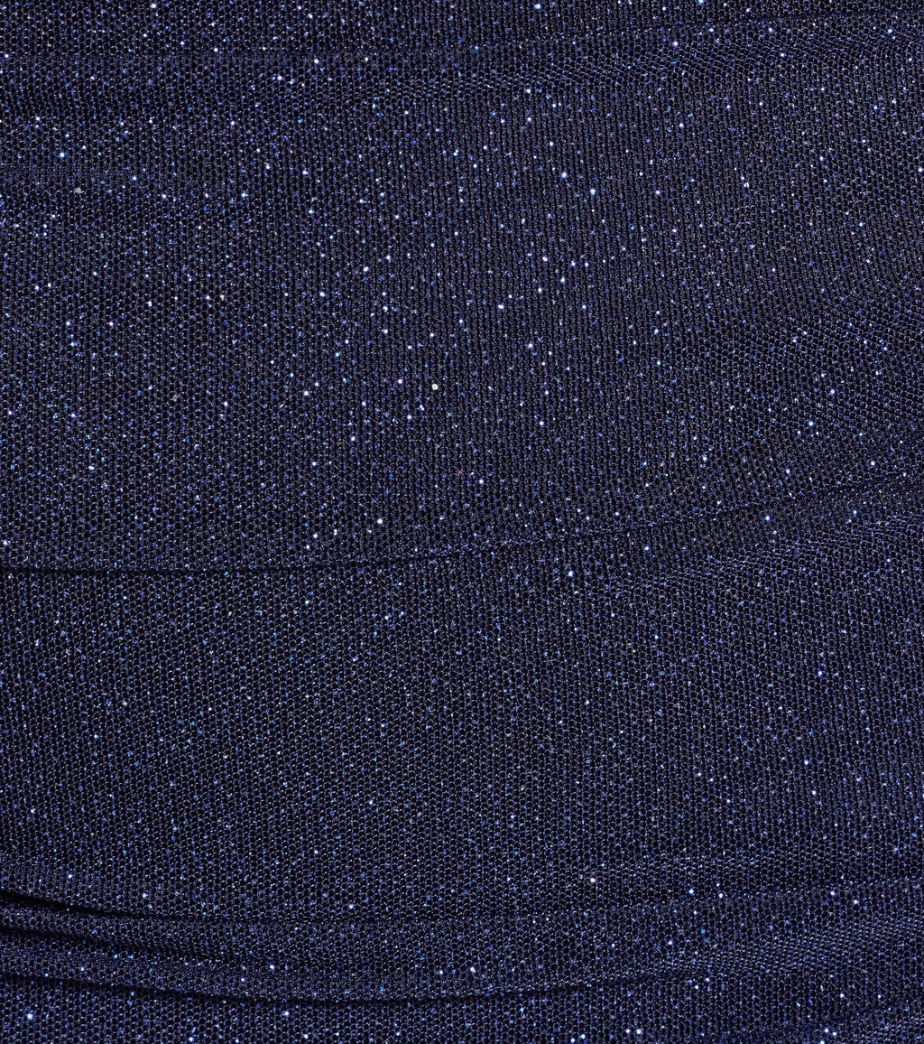 Jaenessa Cold Shoulder Glitter Mermaid Formal Dress