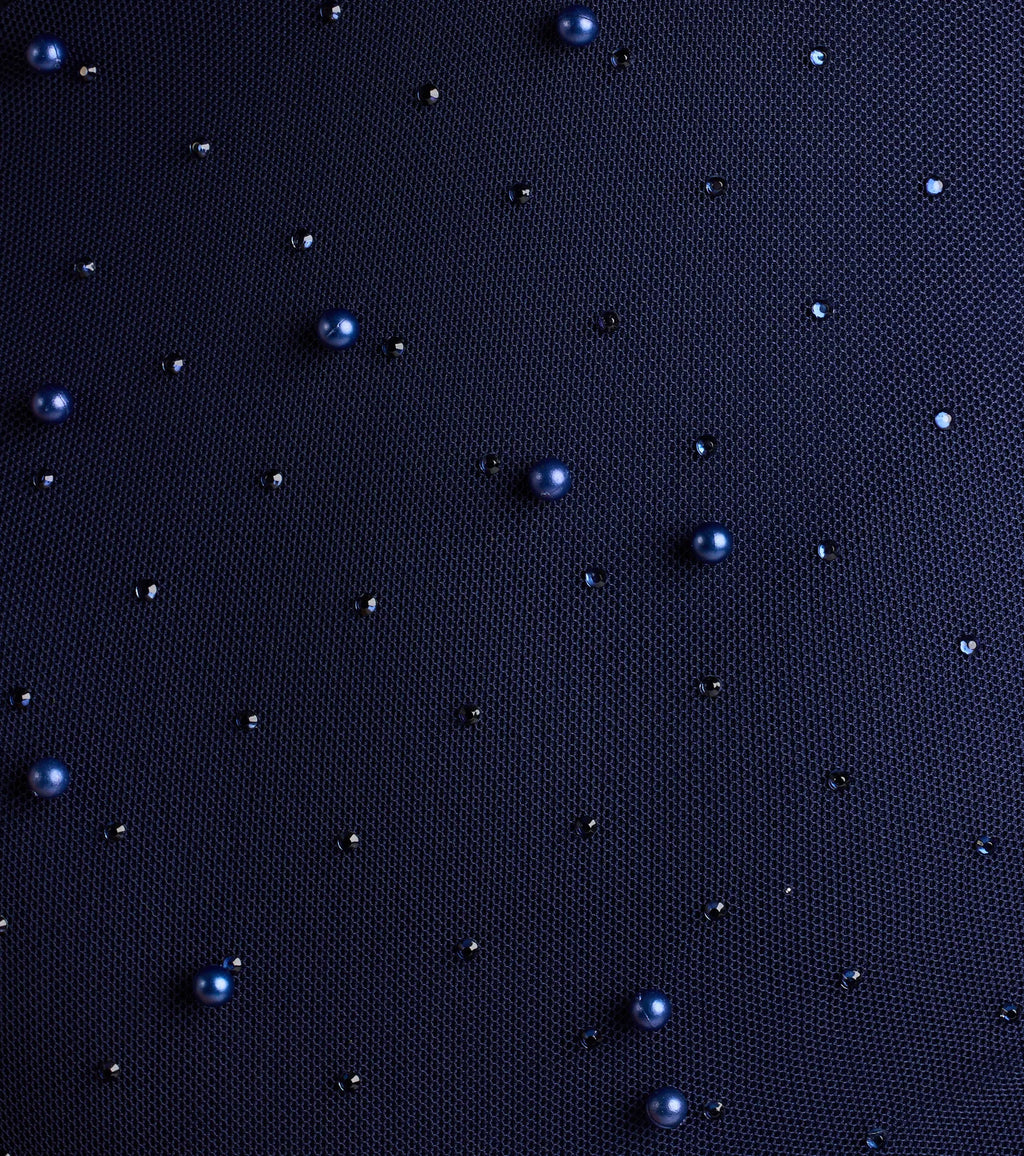 Camilla Mermaid Rhinestone Pearl Formal Dress