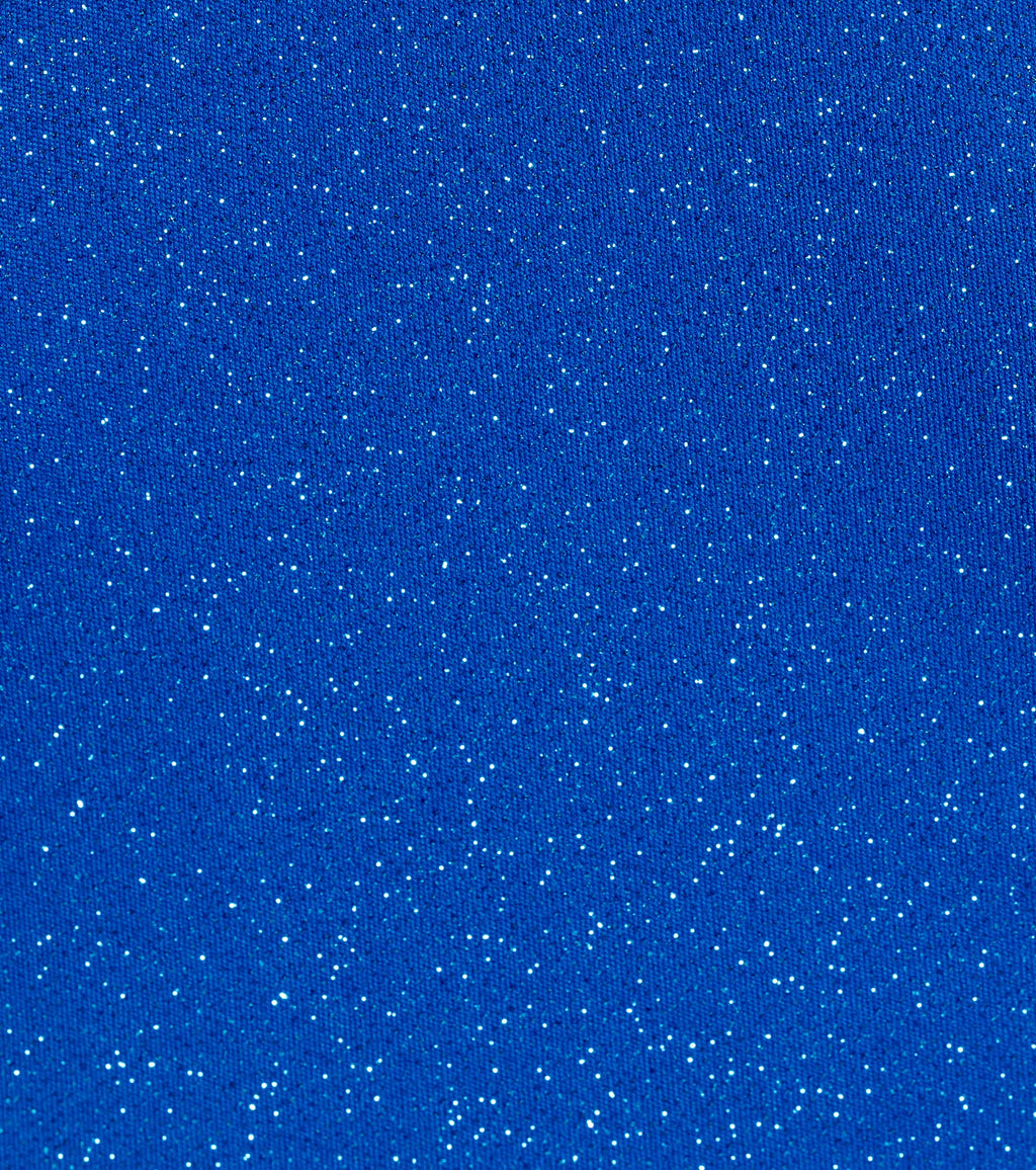 Shelly High Slit Glitter Knit Formal Dress