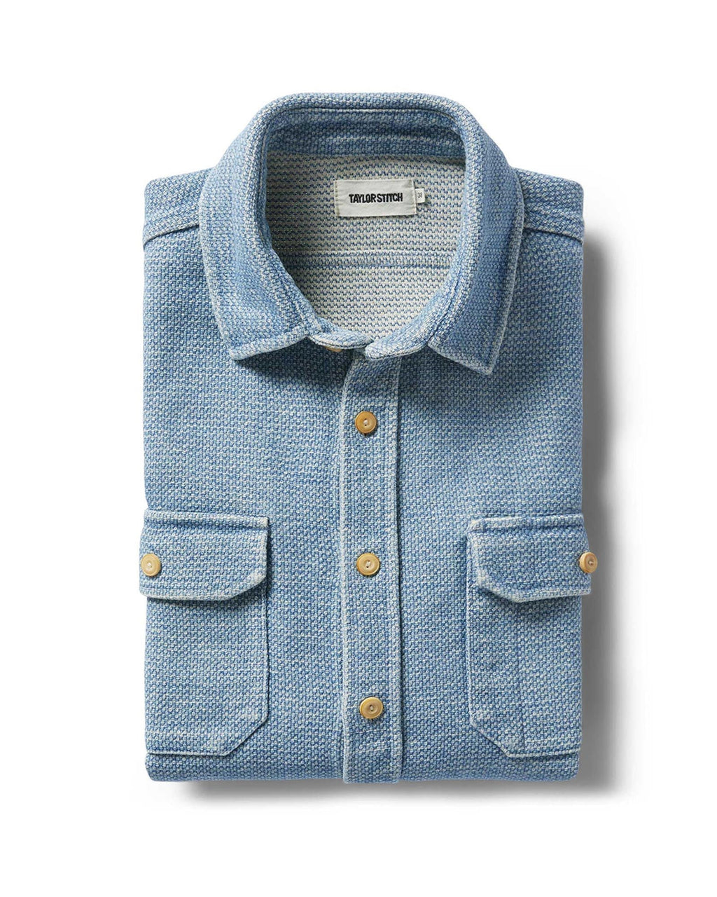 The Division Shirt in Washed Indigo