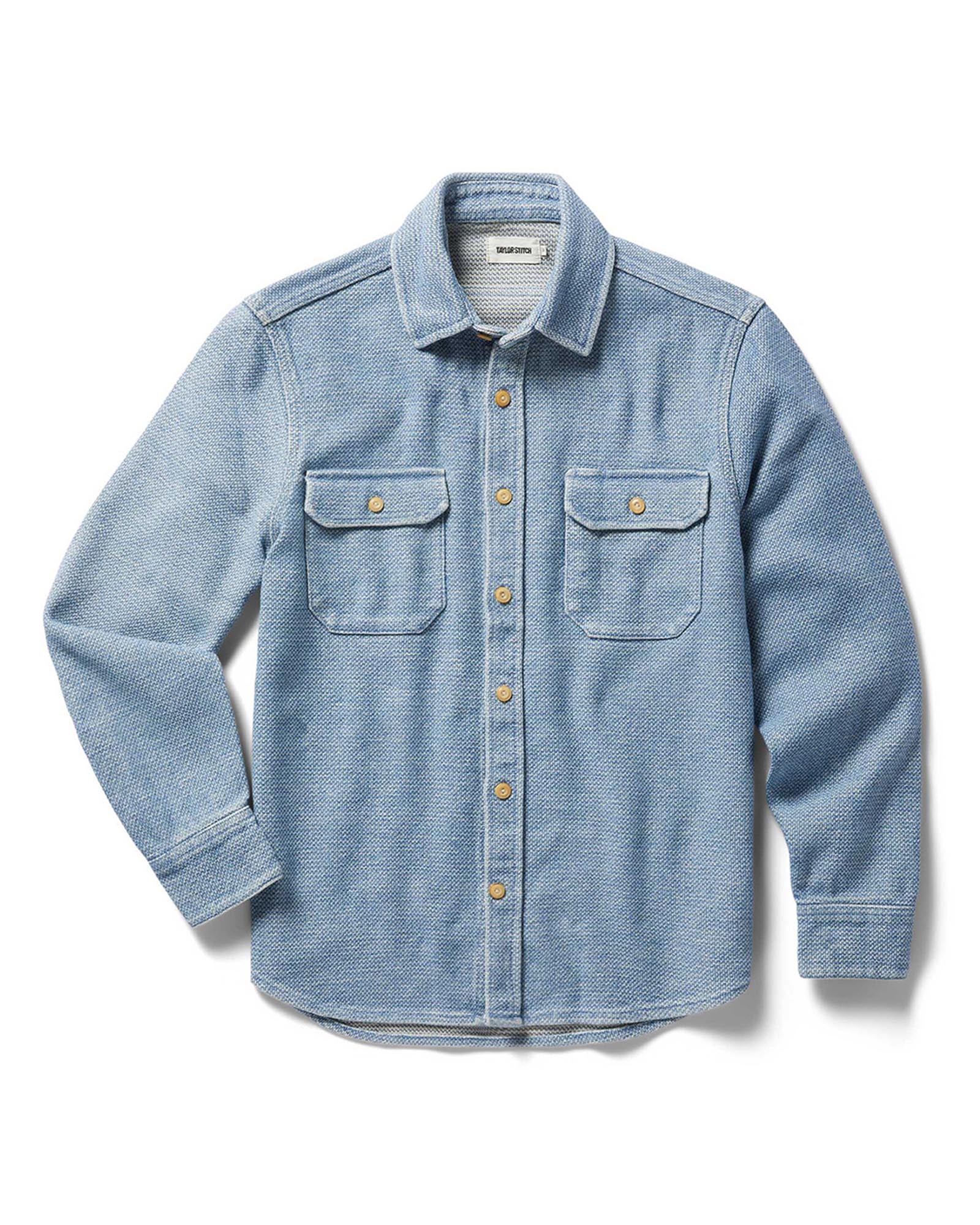 The Division Shirt in Washed Indigo