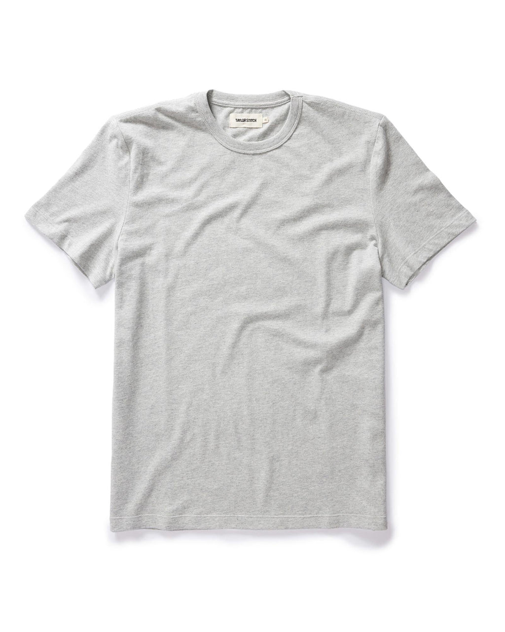 The Organic Cotton Tee in Heather Grey