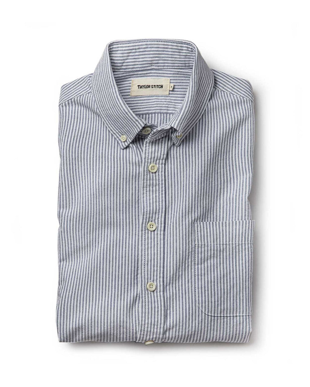 The Jack in Navy University Stripe Everyday Oxford
