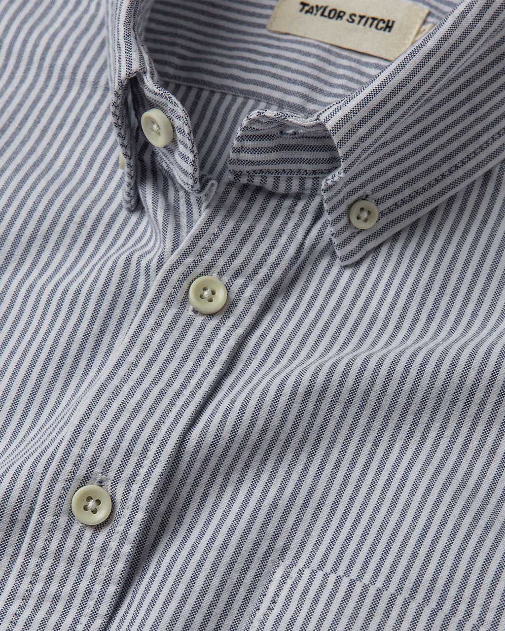 The Jack in Navy University Stripe Everyday Oxford