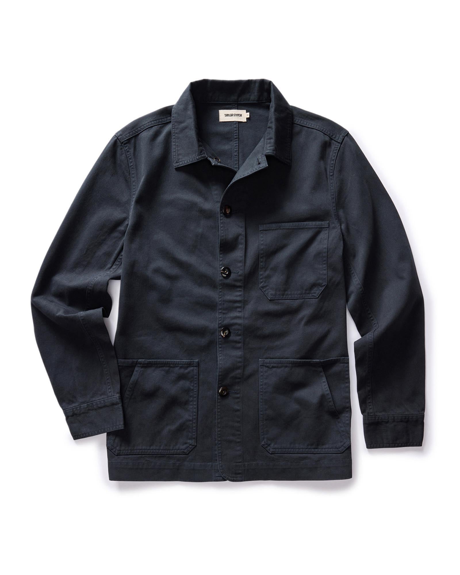 The Ojai Jacket in Organic Navy Foundation Twill