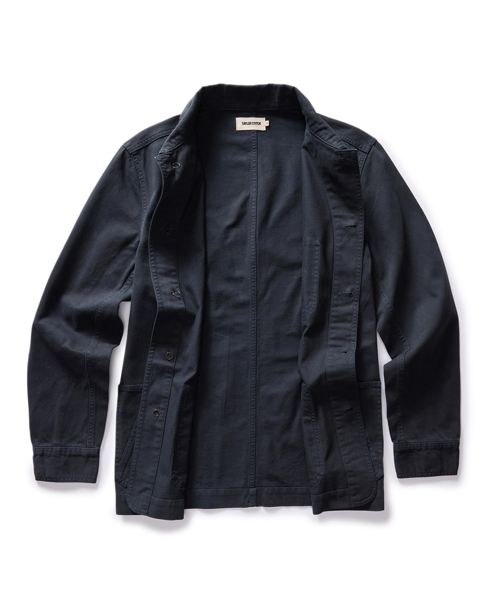 The Ojai Jacket in Organic Navy Foundation Twill