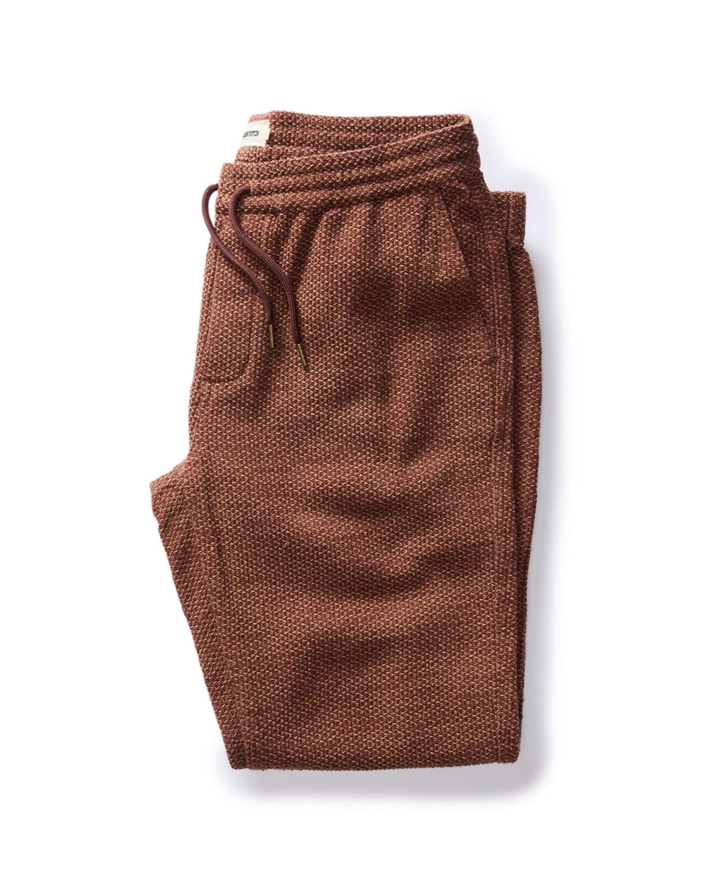 The Apres Pant in Black Cherry Sashiko