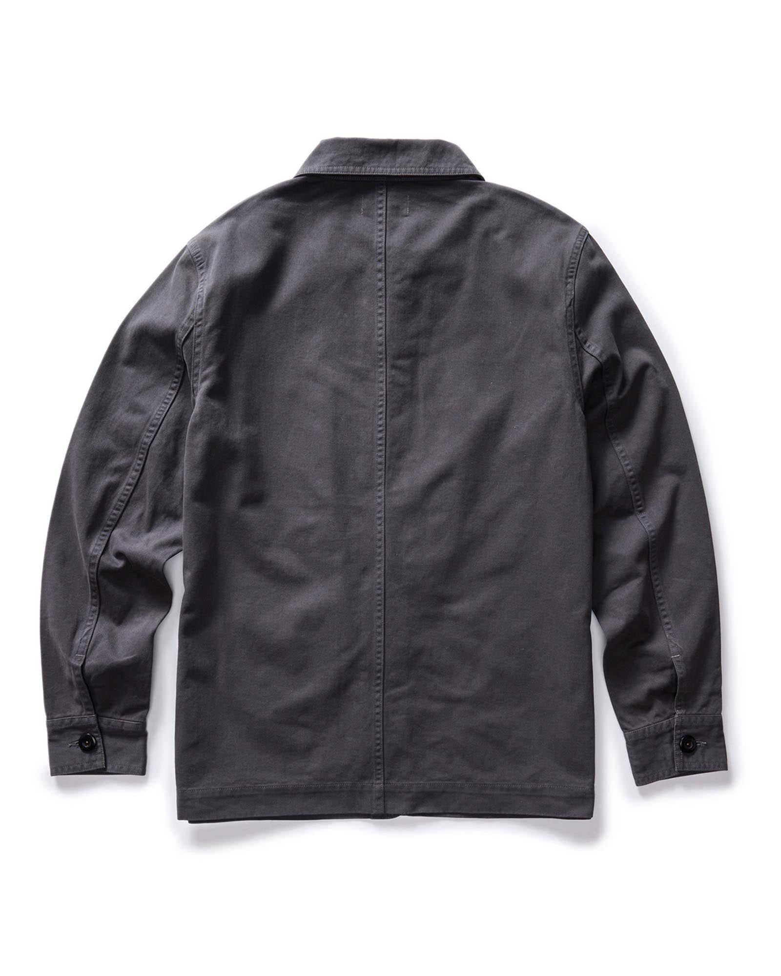 The Ojai Jacket in Organic Charcoal Foundation Twill