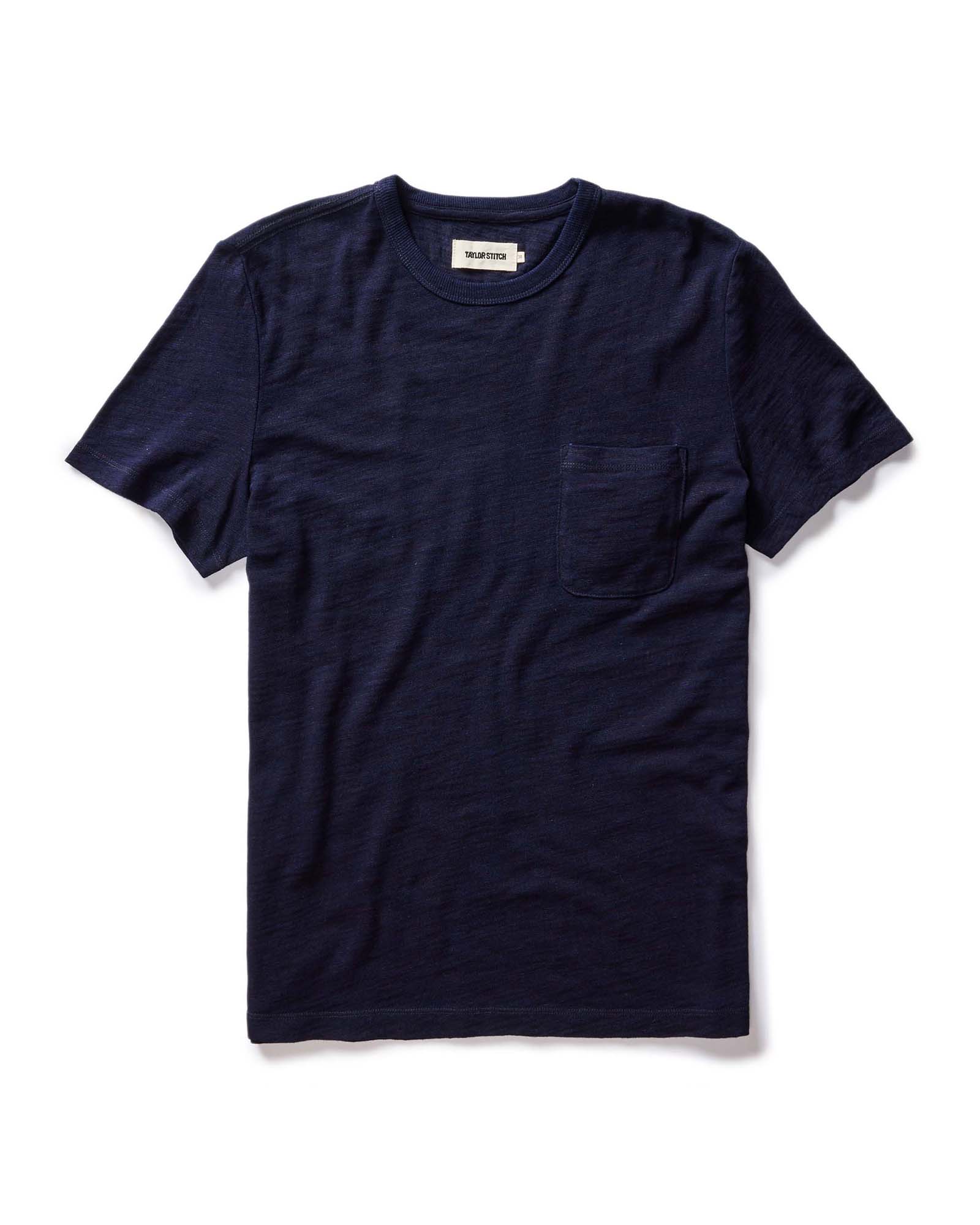 The Organic Cotton Tee in Rinsed Indigo