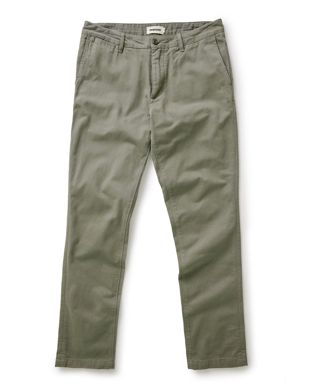 The Slim Foundation Pant in Organic Smoked Olive