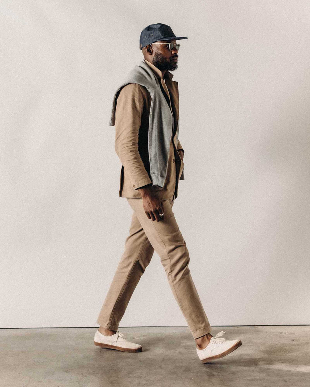 The Democratic Foundation Pant in Organic Khaki