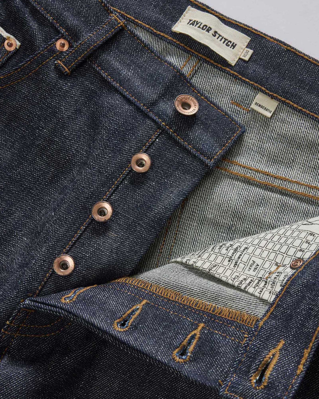 The Democratic Jean in Rigid Organic Selvedge