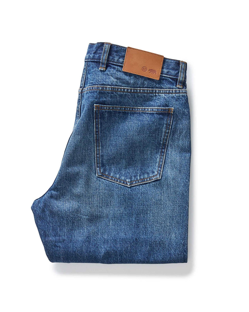 The Democratic Jean in Mid Wash Organic Selvedge