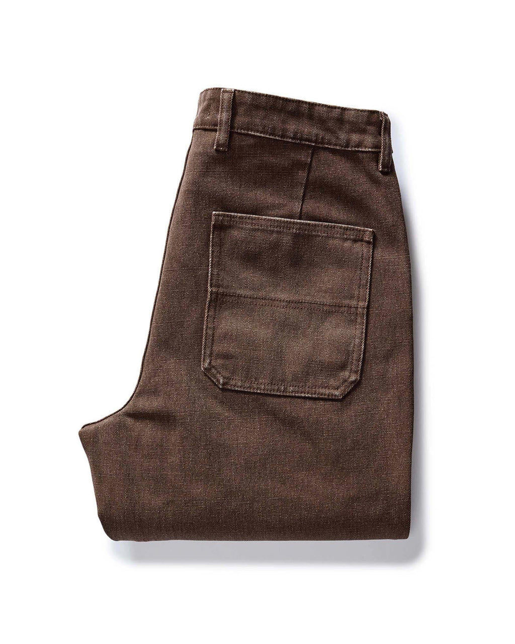 The Camp Pant in Aged Penny Chipped Canvas