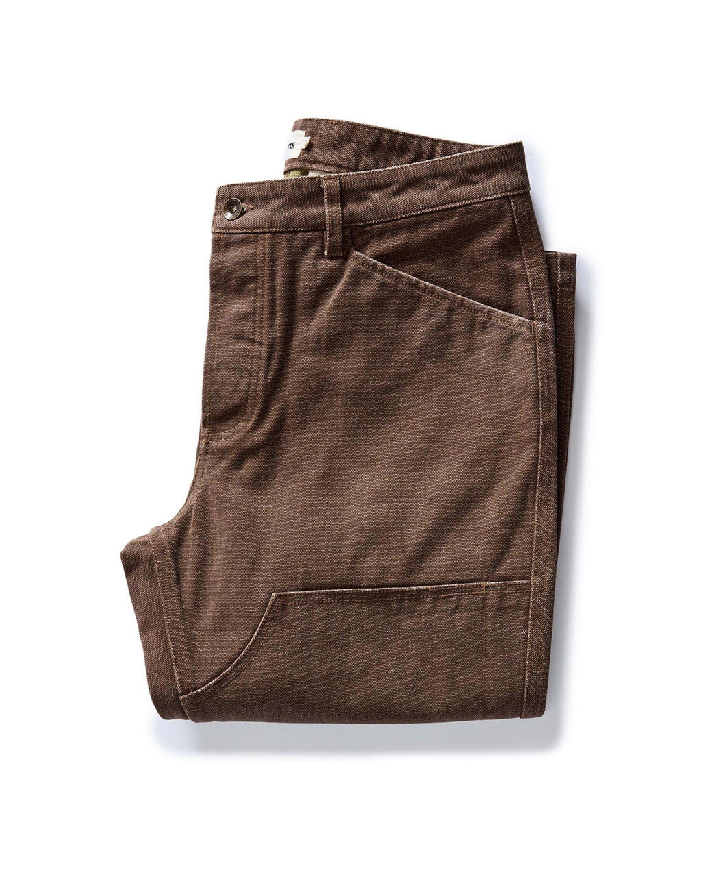 The Chore Pant in Aged Penny Chipped Canvas
