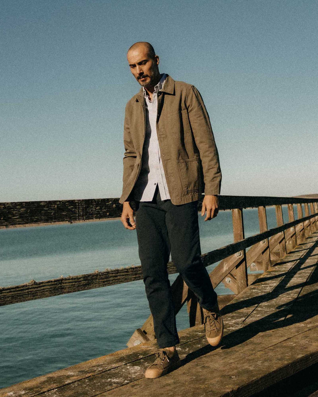 The Democratic Foundation Pant in Organic Navy