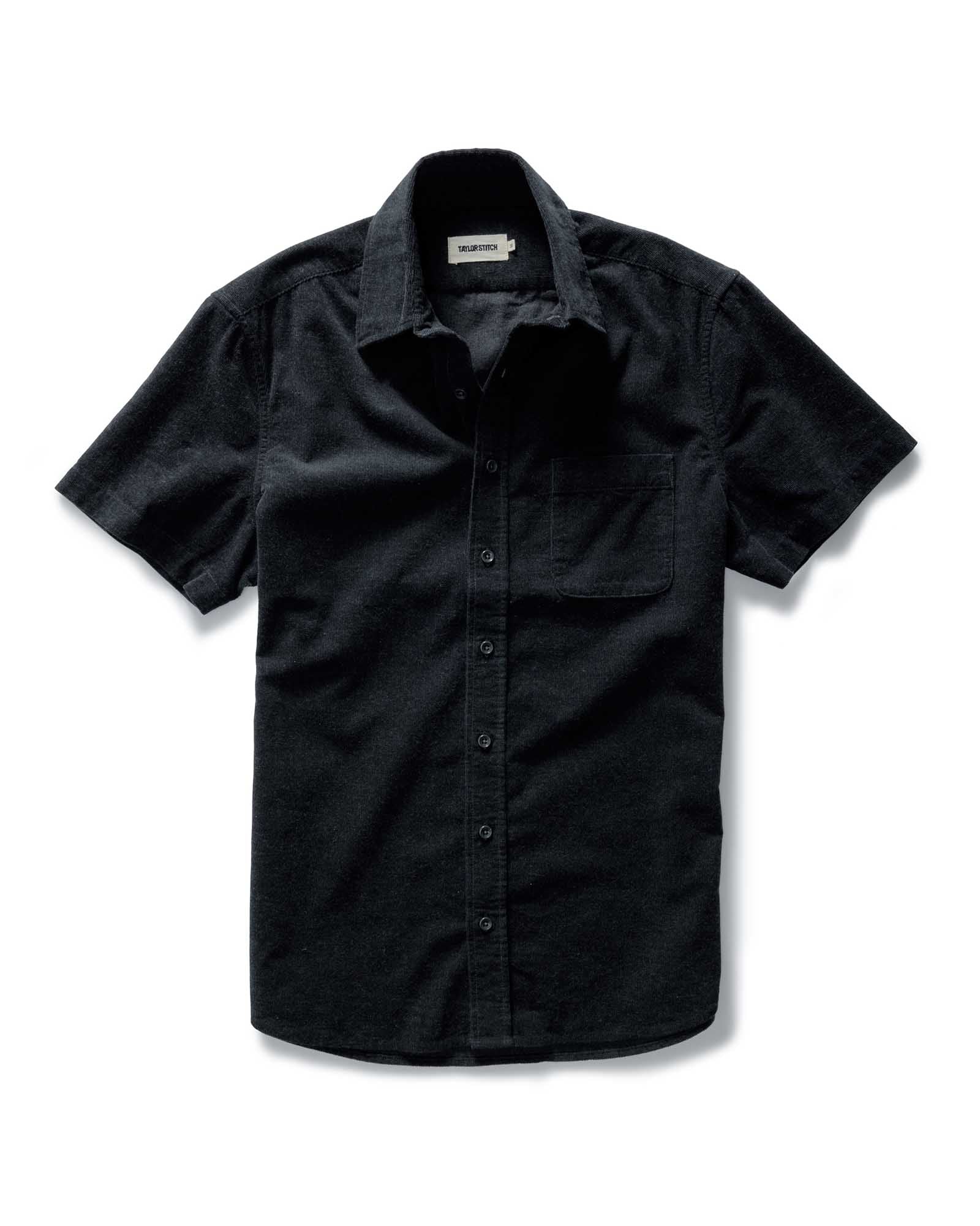 The Short Sleeve California in Heather Coal Cord