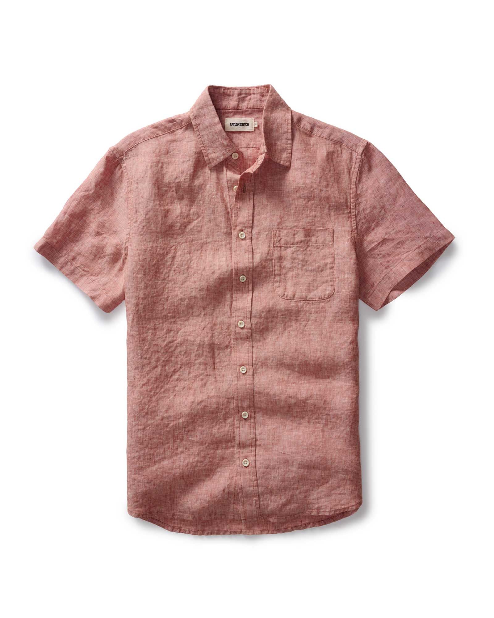 The Short Sleeve California in Fired Clay Hemp