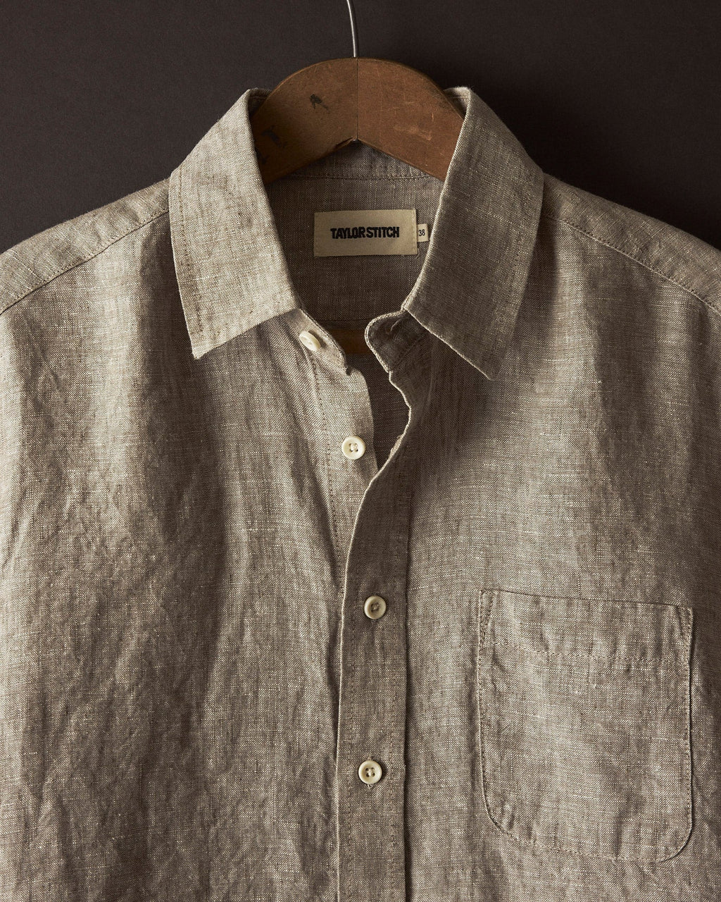 The Short Sleeve California in Morel Hemp