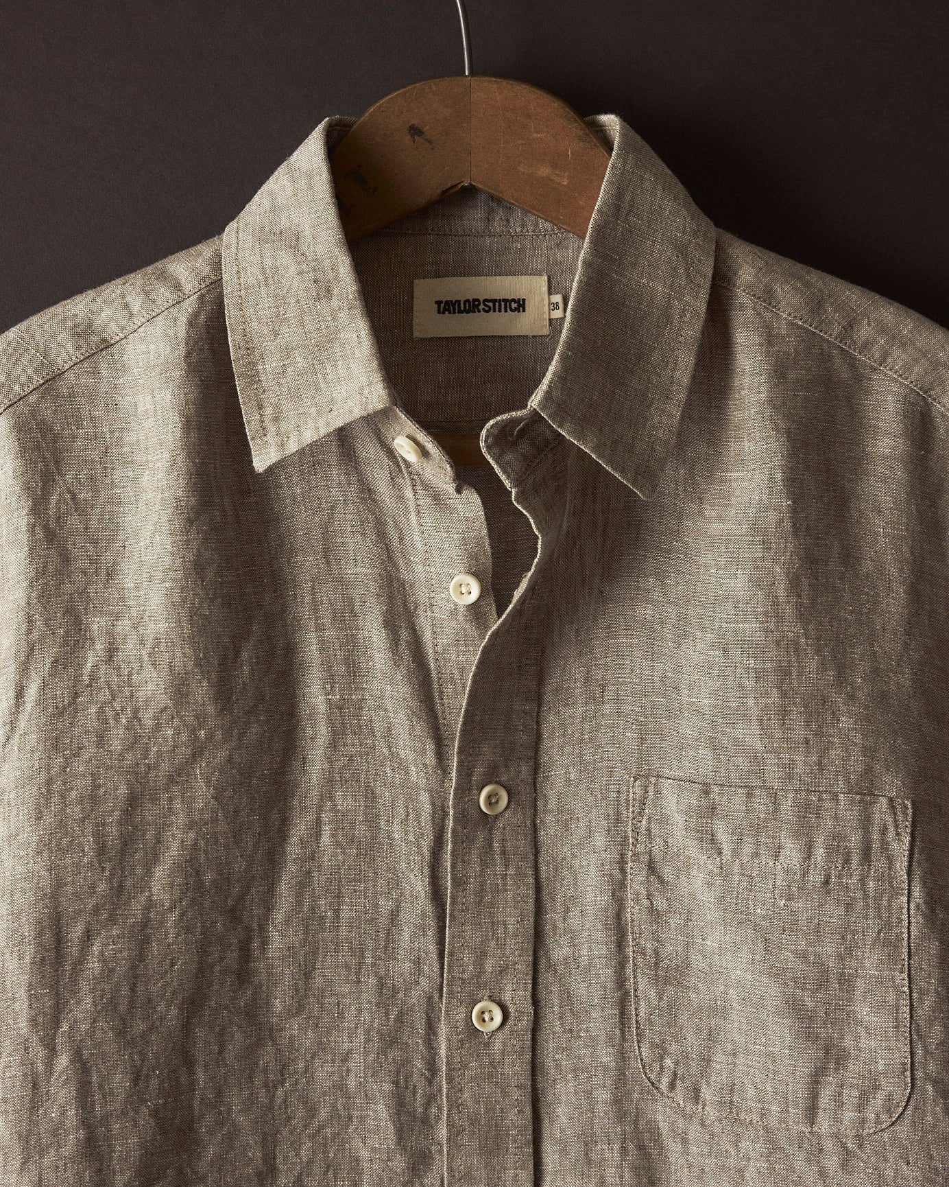 The Short Sleeve California in Morel Hemp