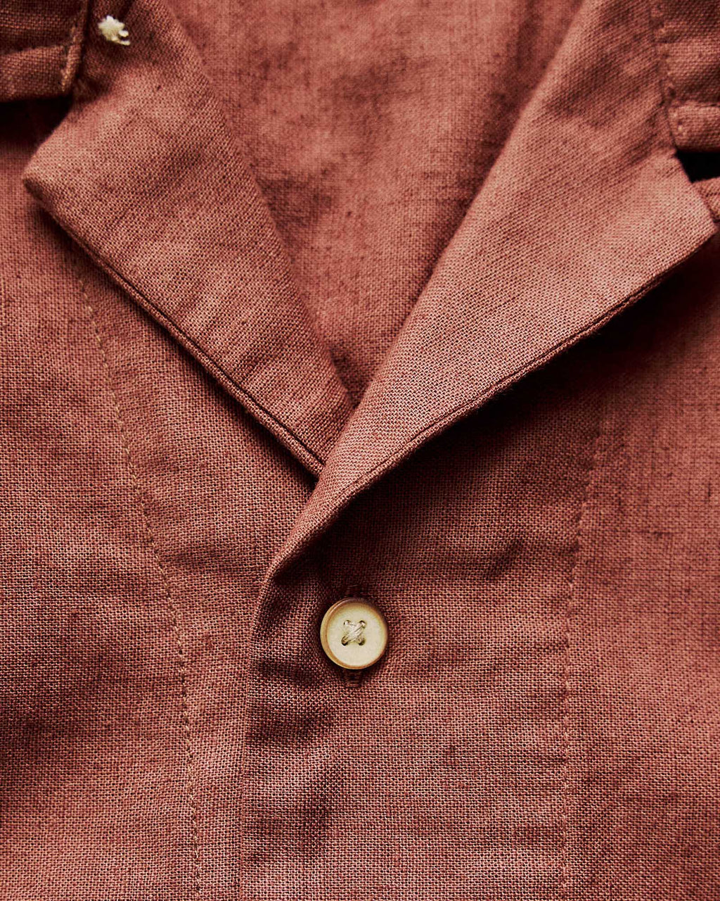 The Hawthorne Shirt in Red Wine Border Eyelet