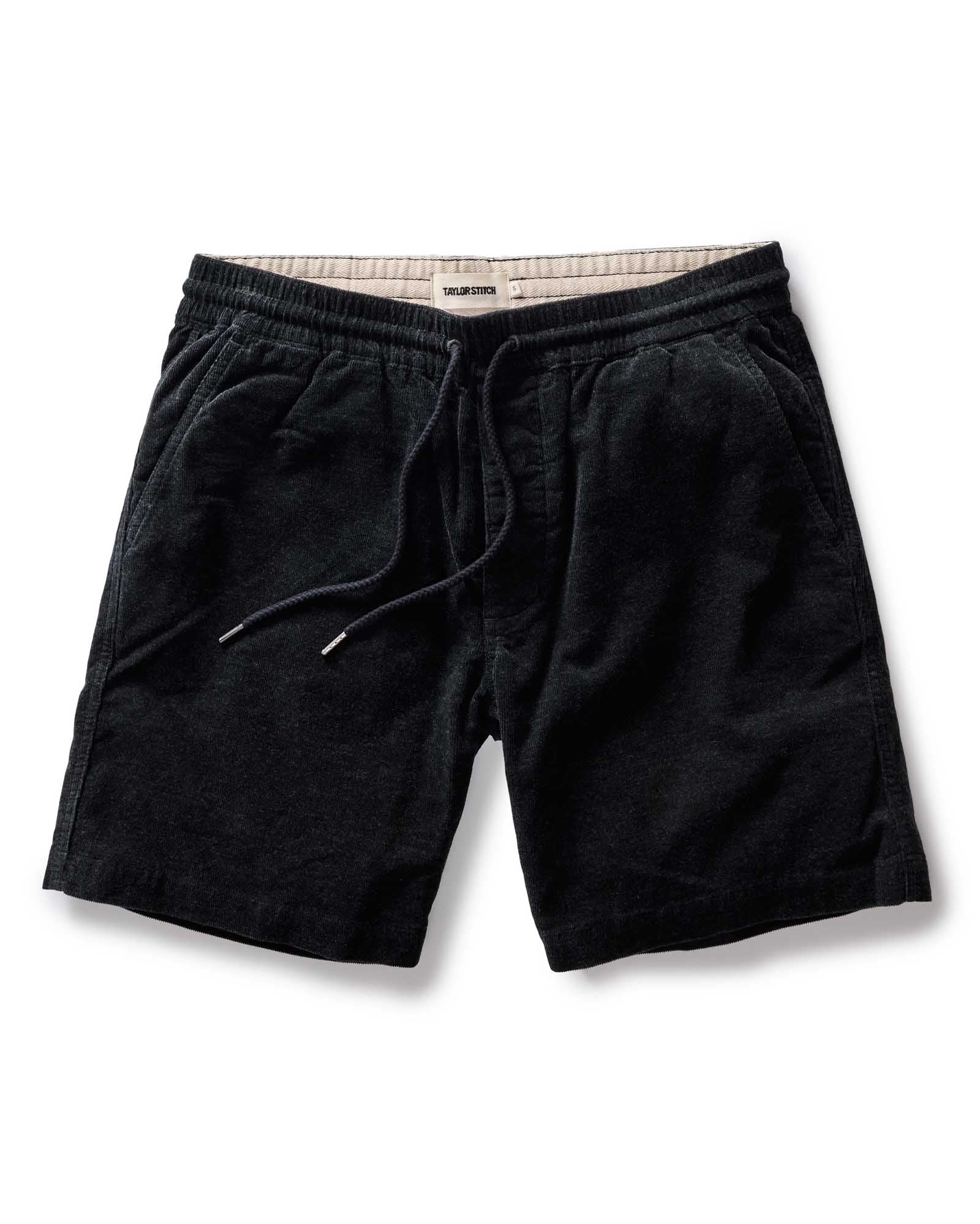 The Apres Short in Heather Coal Pincord