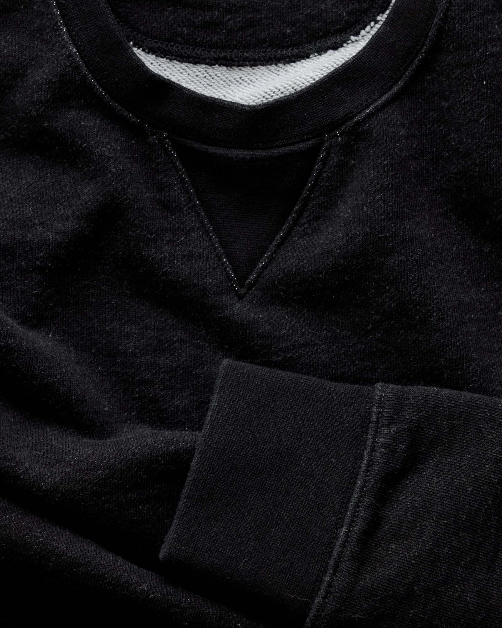 The Apres Crew in Black Indigo Terry