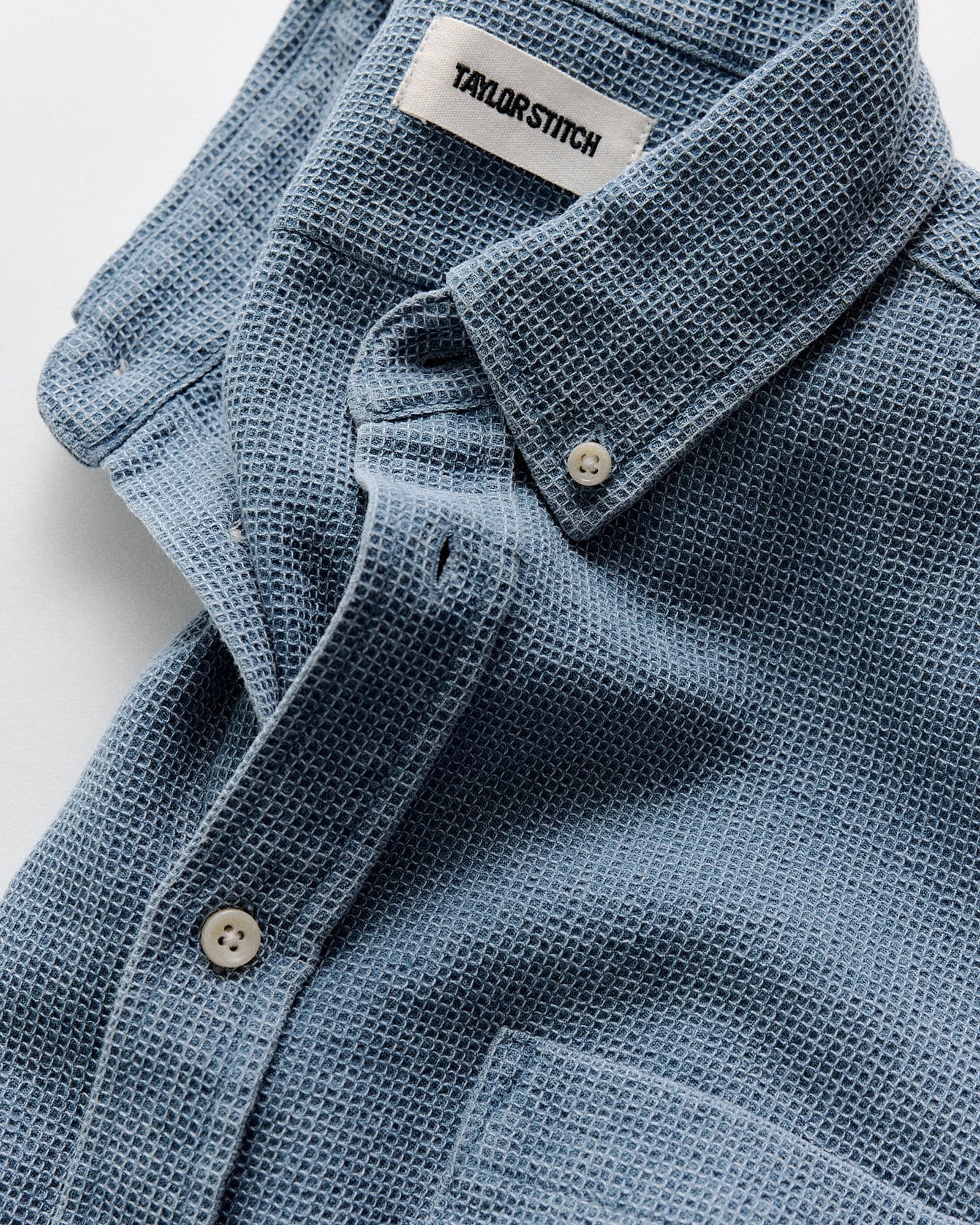 The Jack in Washed Indigo Waffle