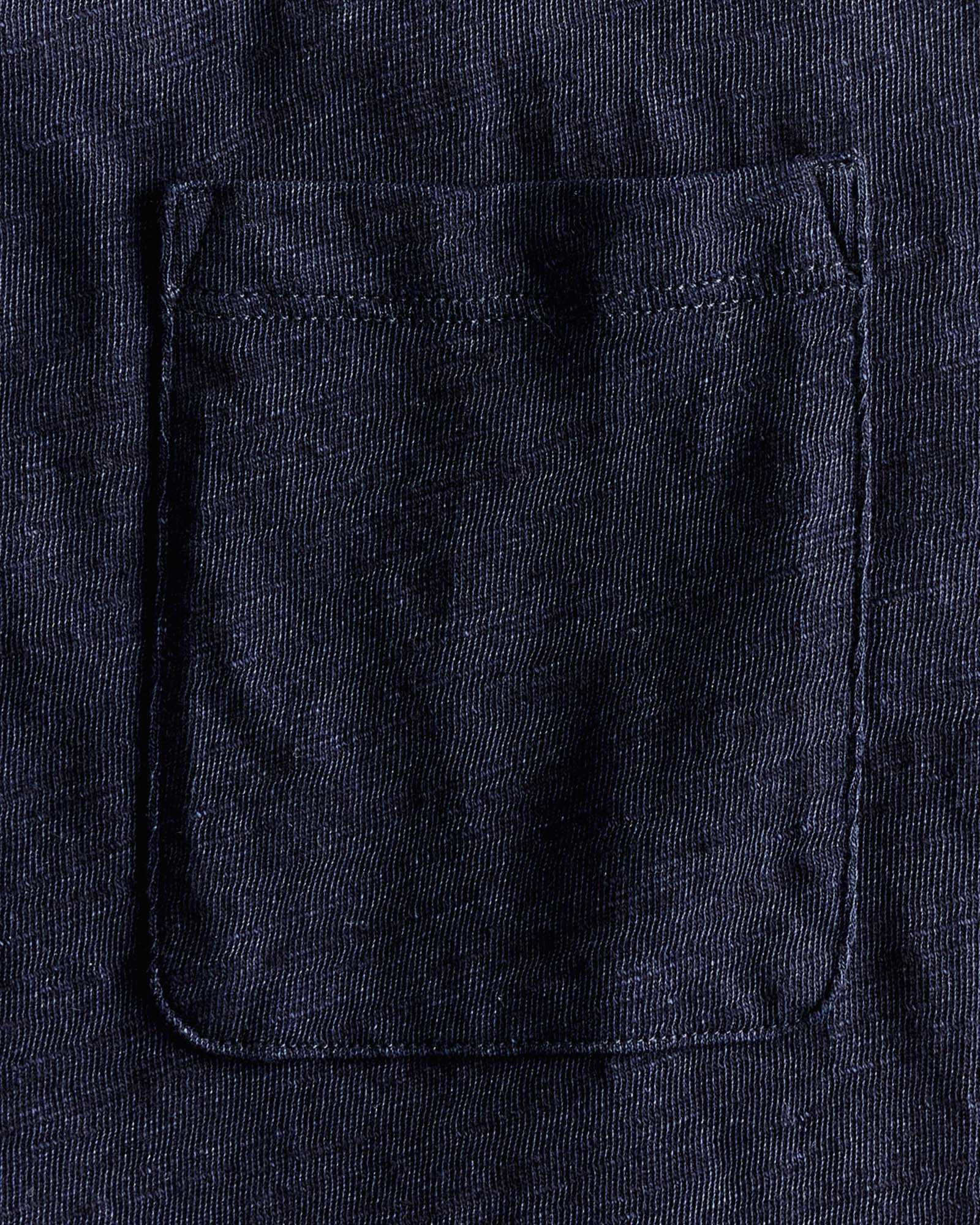 The Organic Cotton Tee in Rinsed Indigo