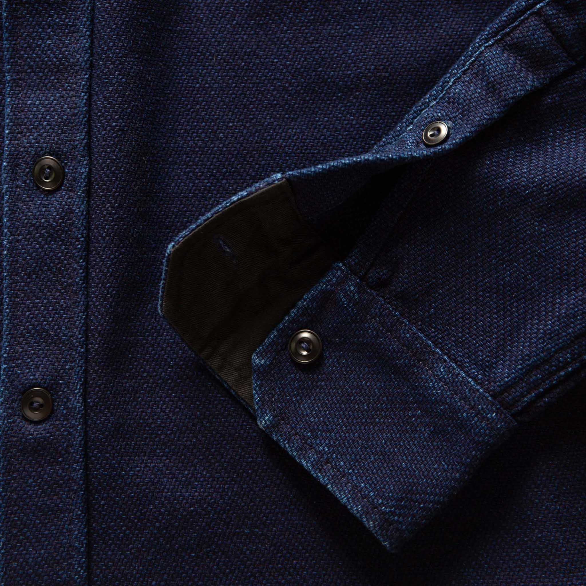The Division Shirt in Indigo Twill