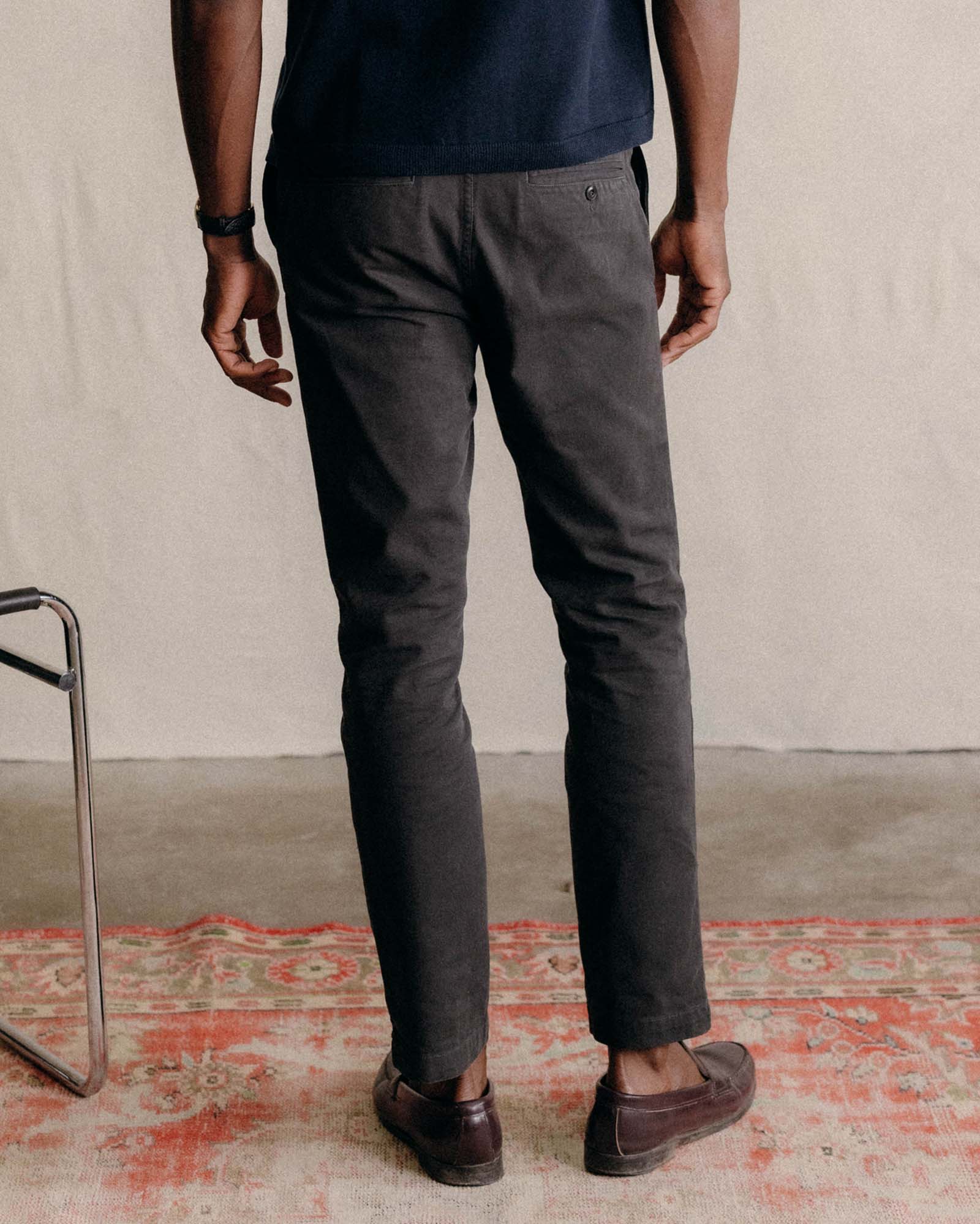 The Democratic Foundation Pant in Organic Faded Black