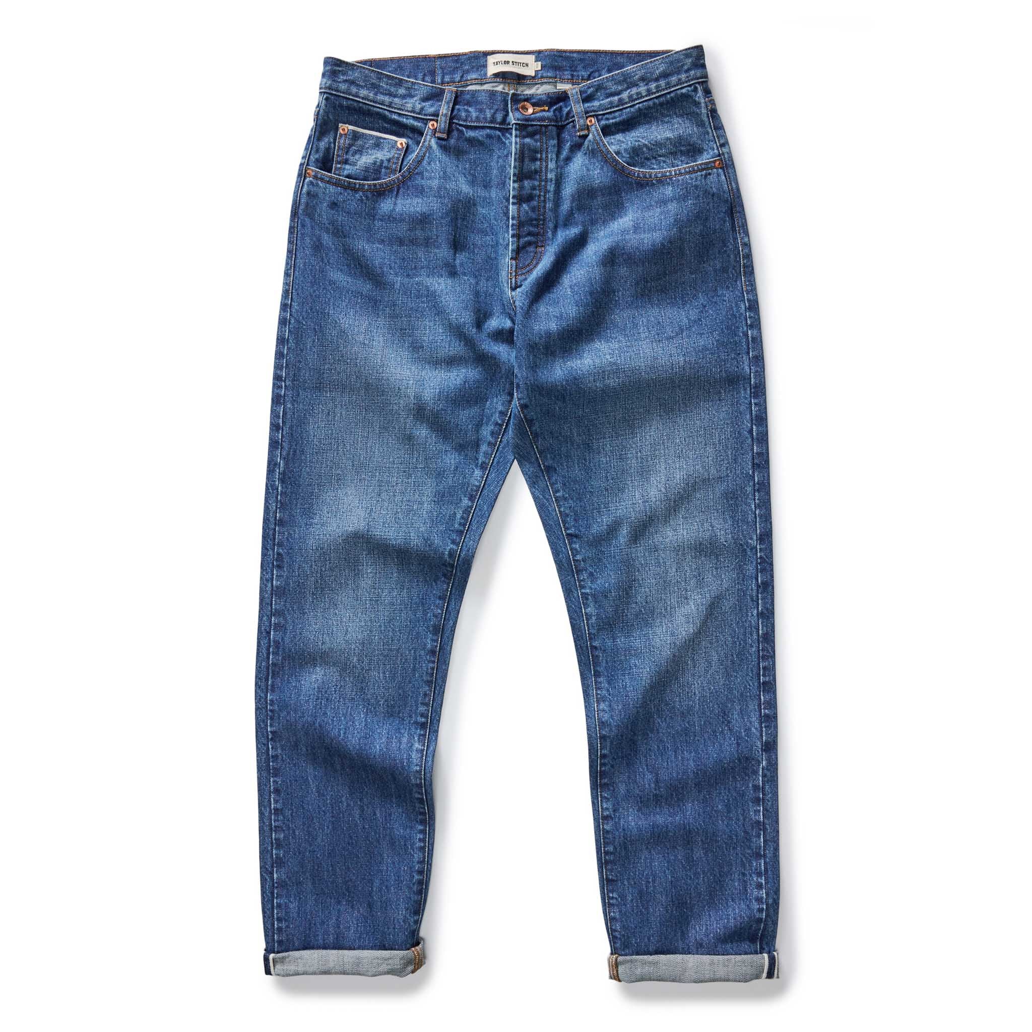The Democratic Jean in Mid Wash Organic Selvedge