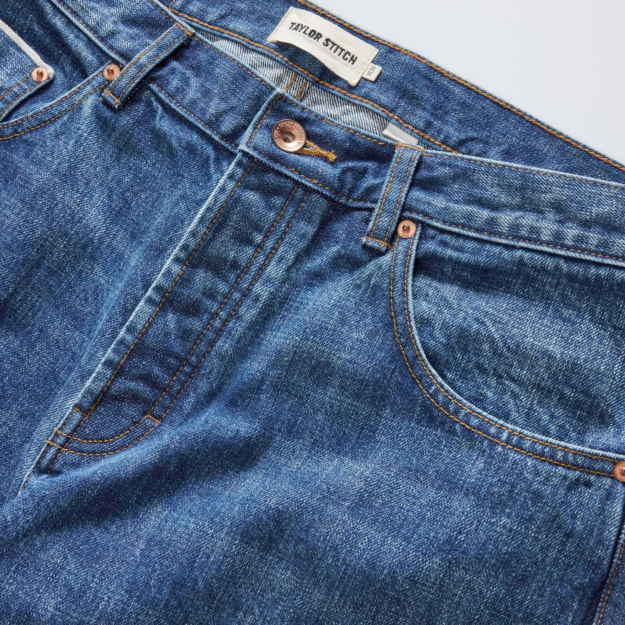 The Democratic Jean in Mid Wash Organic Selvedge