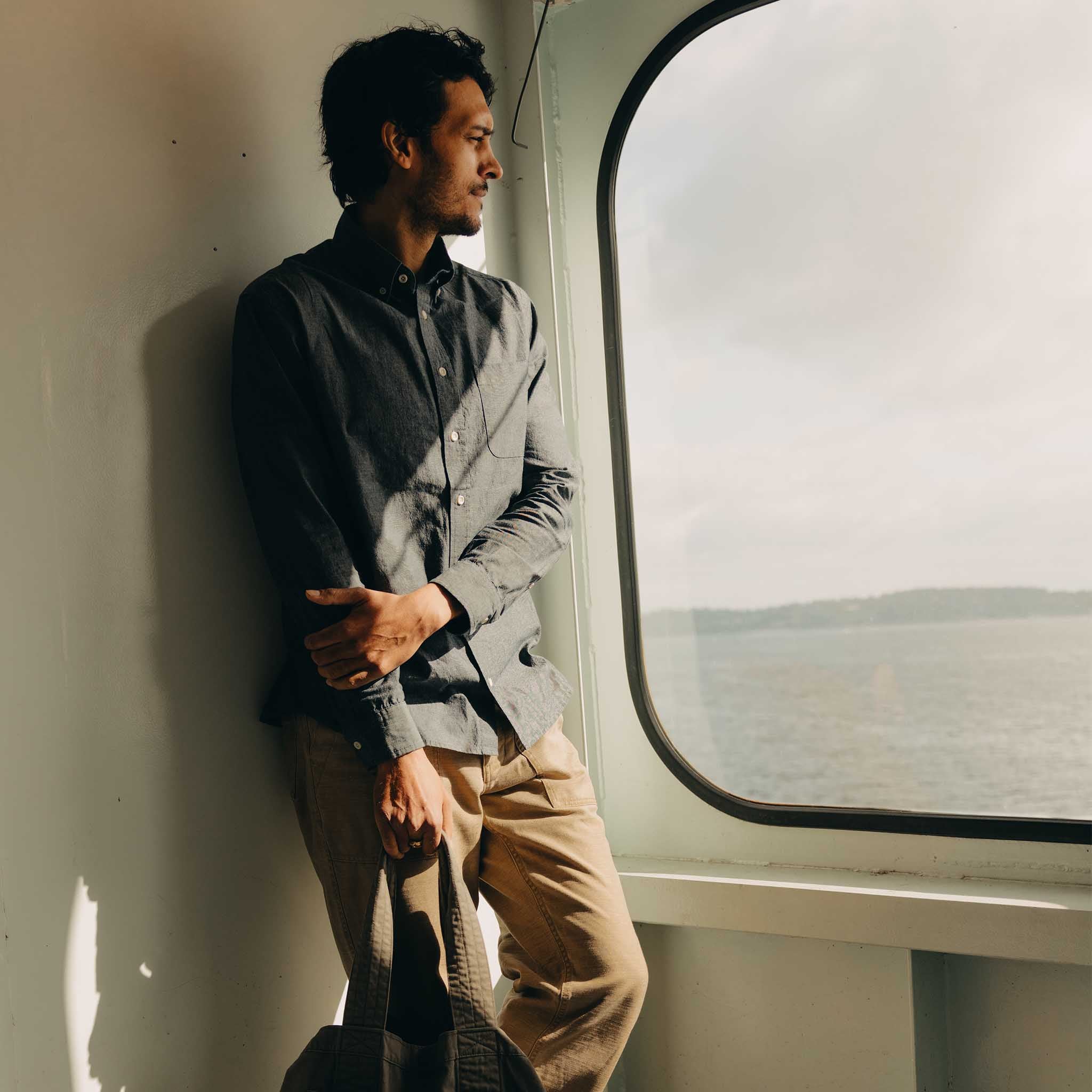 The Jack in Rinsed Indigo Chambray