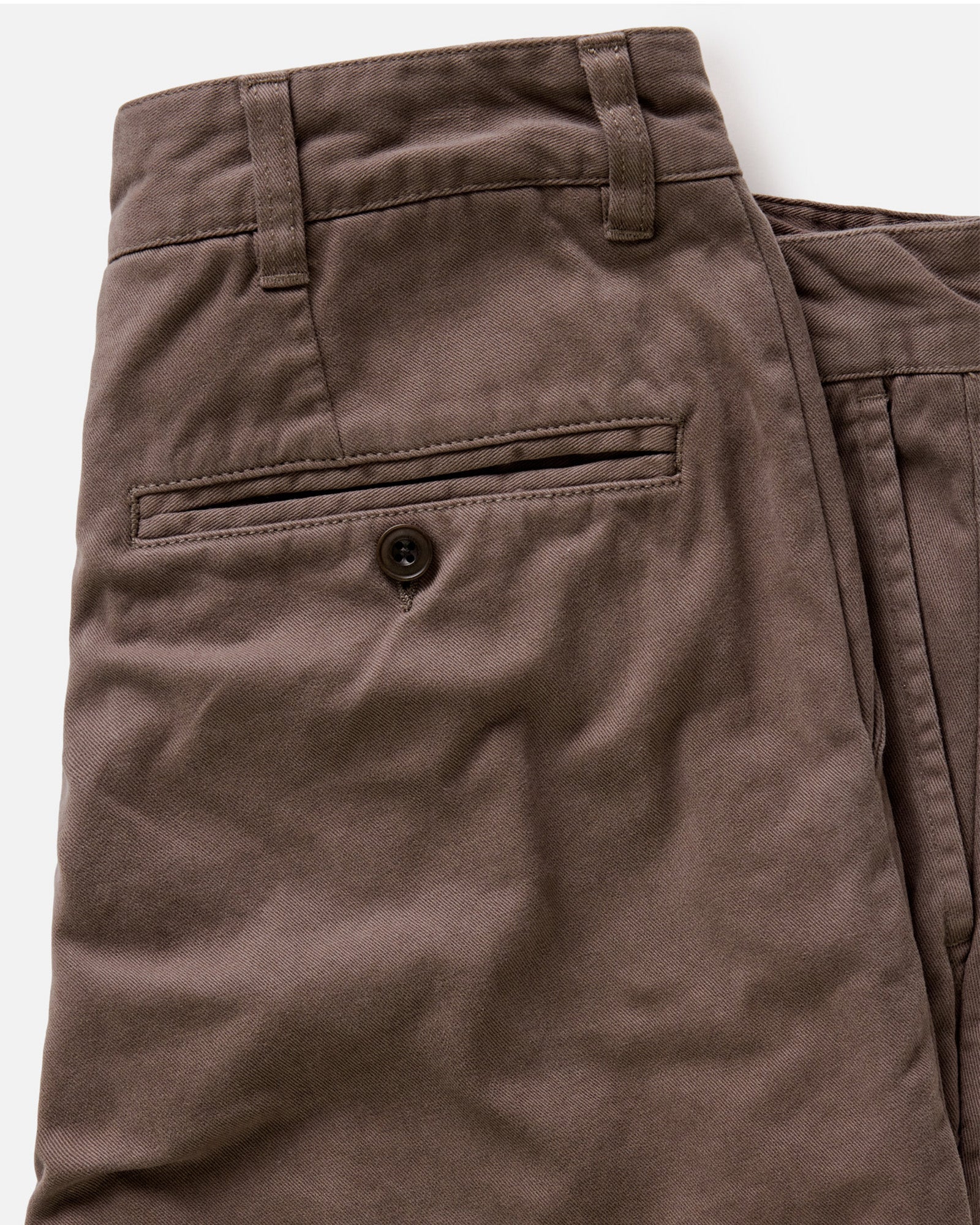 The Slim Foundation Pant in Organic Espresso