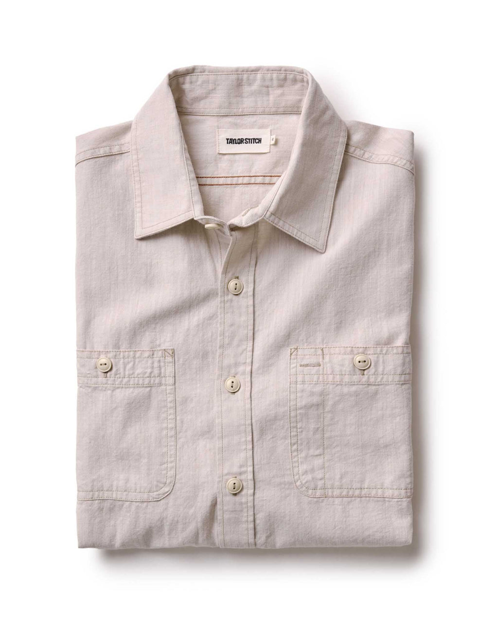 The Foundry Shirt in Natural Chambray