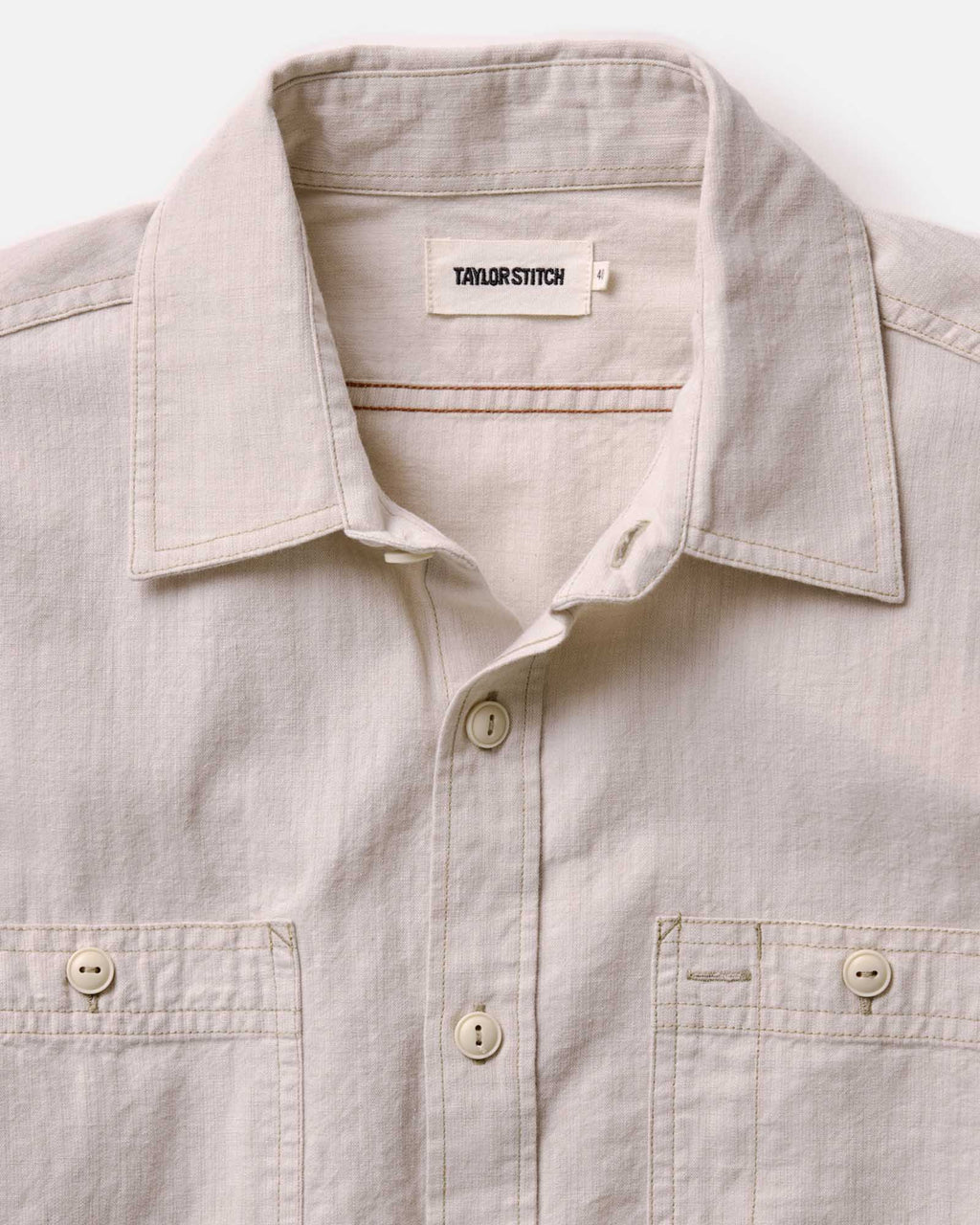 The Foundry Shirt in Natural Chambray