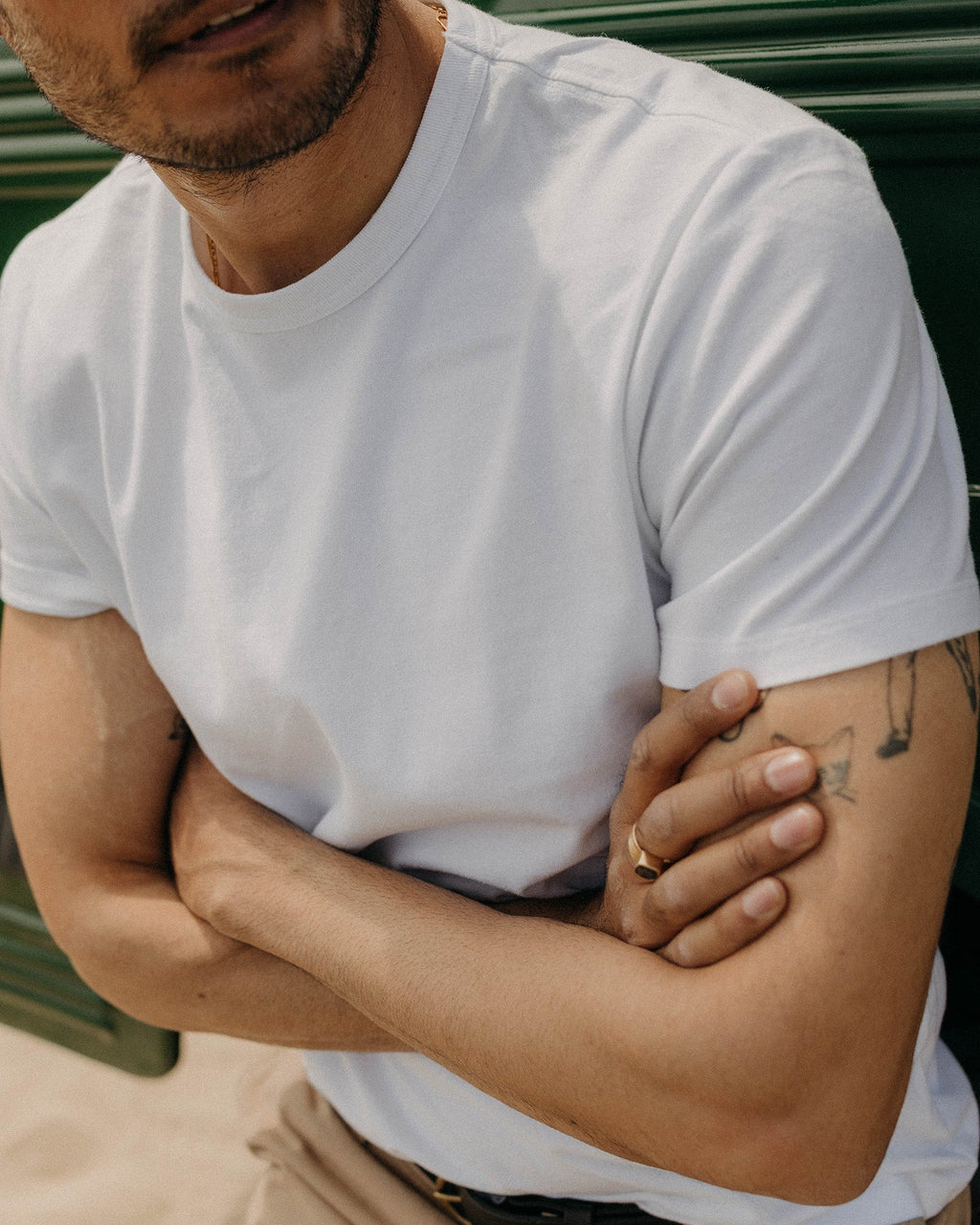 The Organic Cotton Tee in White