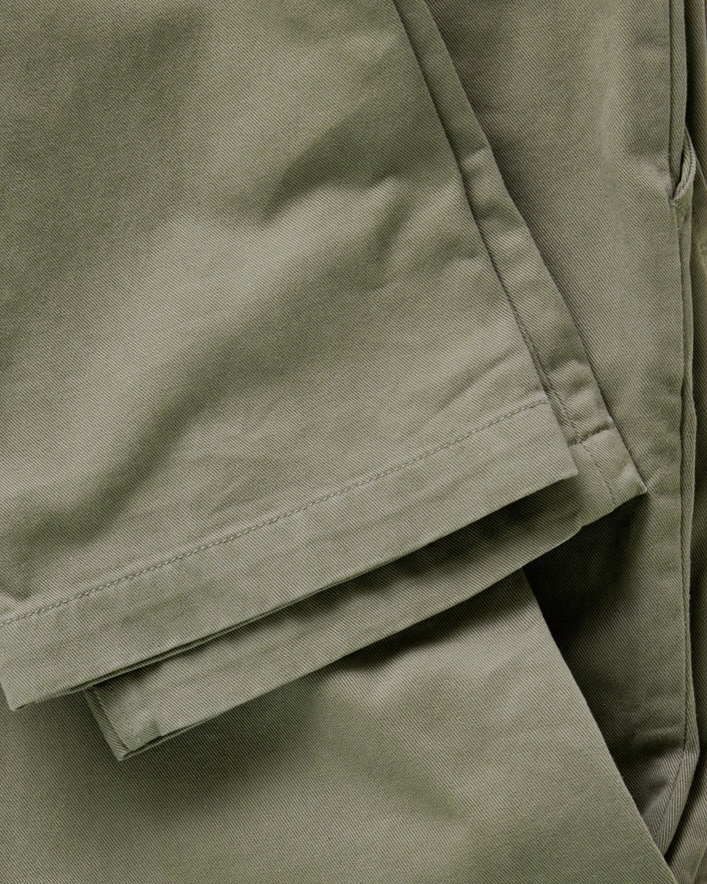 The Slim Foundation Pant in Organic Smoked Olive