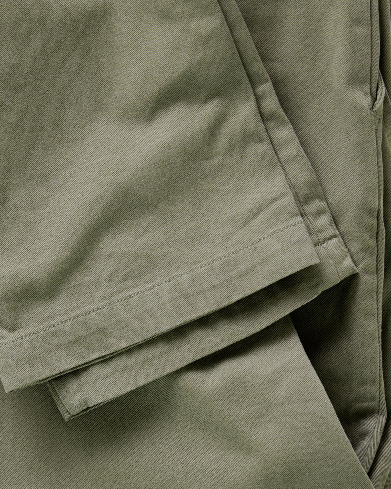 The Slim Foundation Pant in Organic Smoked Olive