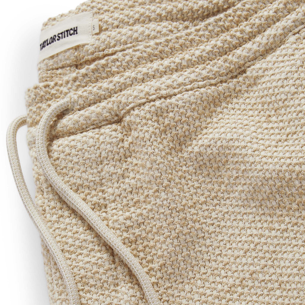 The Apres Pant in Natural Sashiko